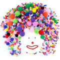 Assorted Pompoms For Children